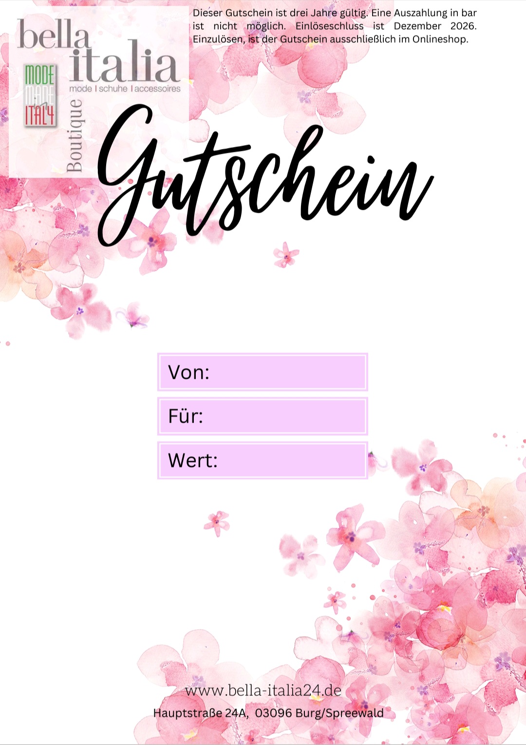 Geschenkgutschein – Bild 5