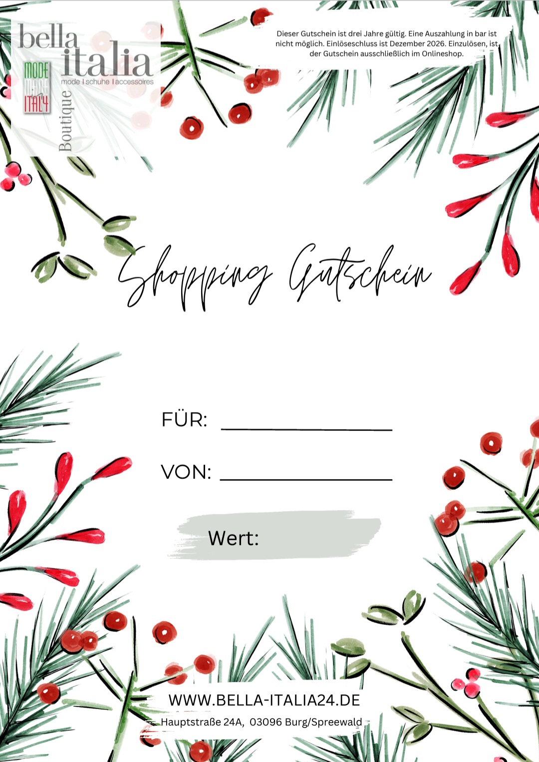 Geschenkgutschein – Bild 4