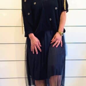 Zweiteiler- Kleid - Pullover