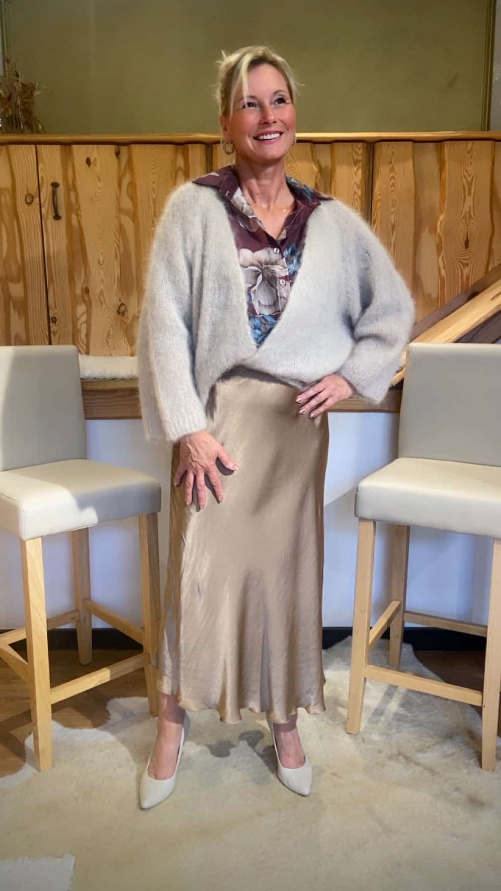 Kuschelige Strickjacke