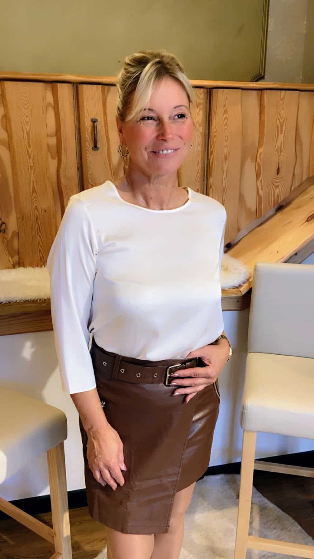 Blusenshirt Rinascimento