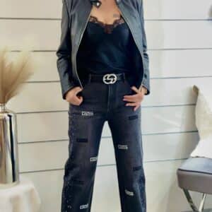 Jeans mit Strass v.Gil Santucci