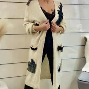 Stylische Strickjacke