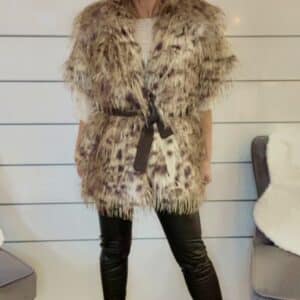 Weste - Fake Fur