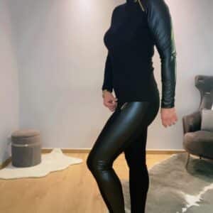 Jeggings - Leder - Details