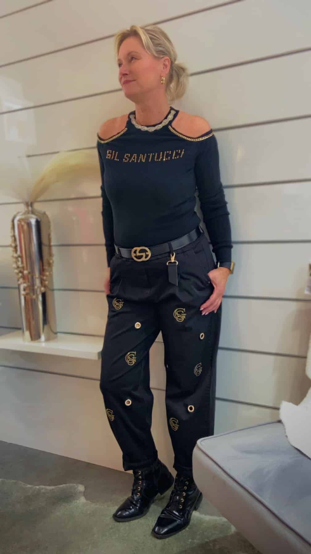 Pullover Gil Santucci mit Schulter - Cuts